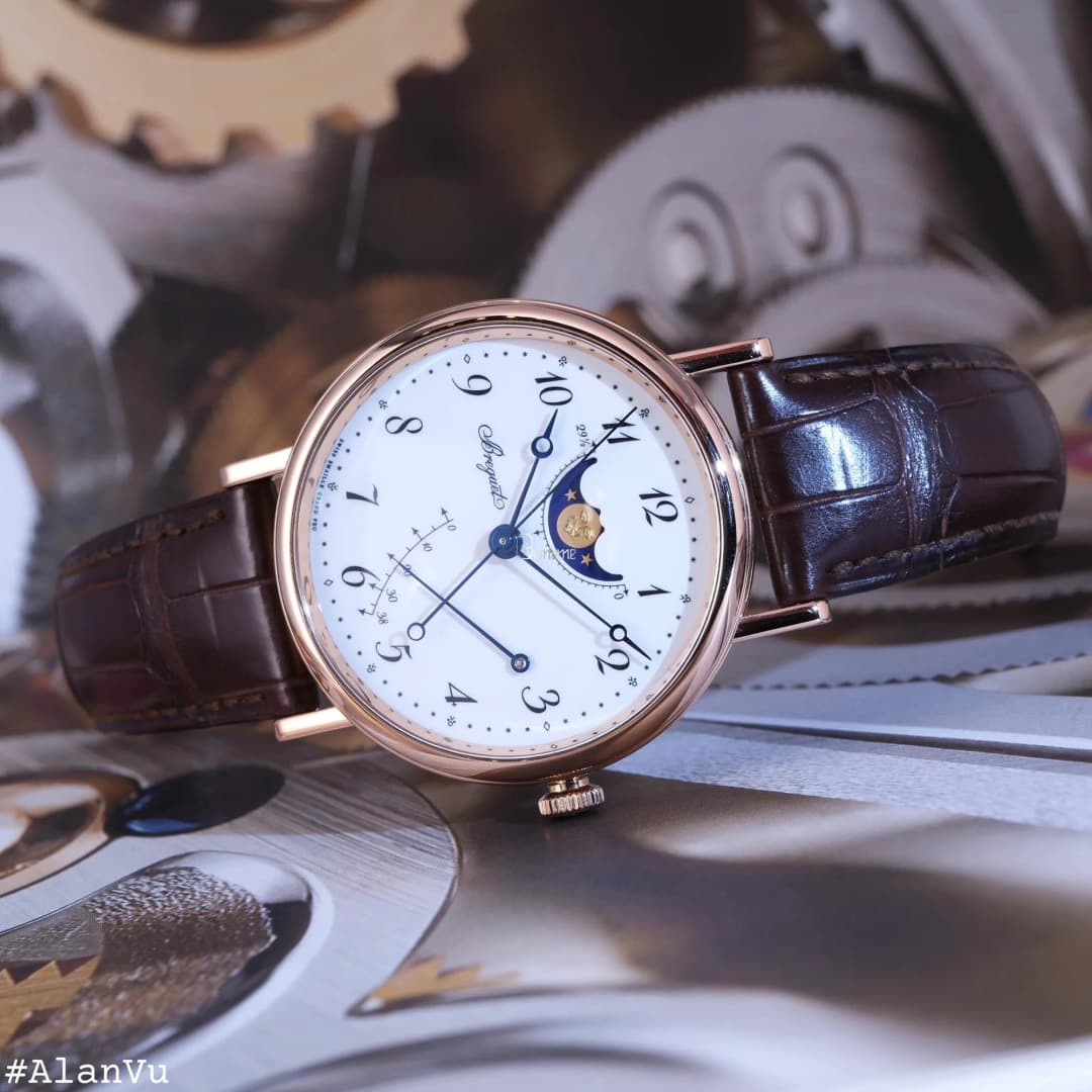 Đồng hồ nam Breguet classicque moonphase 7787BR/29/9V6