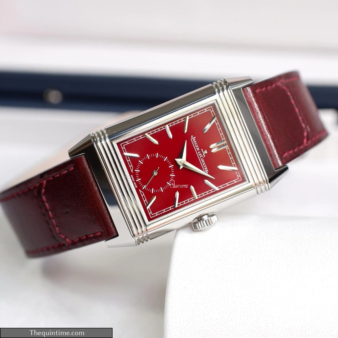 Đồng hồ nam Jaeger-Lecoultre reverso tribute burgundy Q397846J